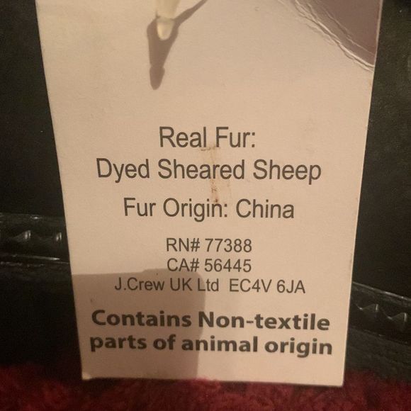 J Crew shearling lined hiking boots! Size 6 NWT - Picture 3 of 8